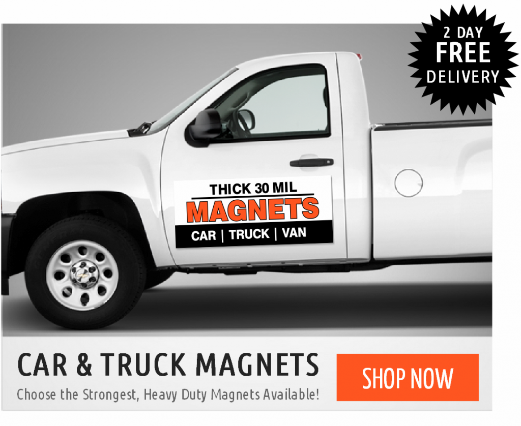 USA-Signs.com vehicle Magnet Signs with Free Next Day Delivery